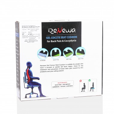 RENEWA GEL COCCYA SEAT- HOLE TYPE
