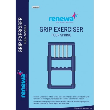 RENEWA GRIP EXERCISE FOUR SPRING DEL