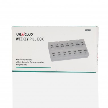RENEWA AM/PM WEEKLY PILL BOX PB006