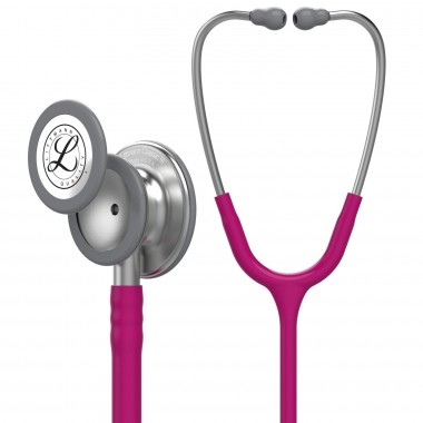 Littmann Classic III Stethoscope, Raspberry Tube, 27 inch, 5626